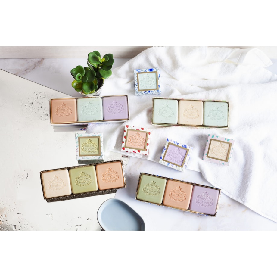 Zestaw mydeł Essencias de Portugal jesień 3x80g