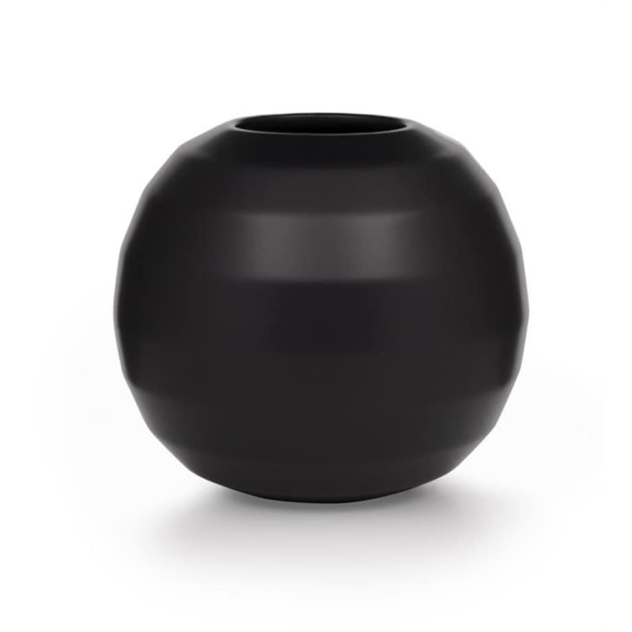 Wazon ceramiczny czarny 14x16 cm OMFAMNA Markslojd – nowoczesna dekoracja wnętrza