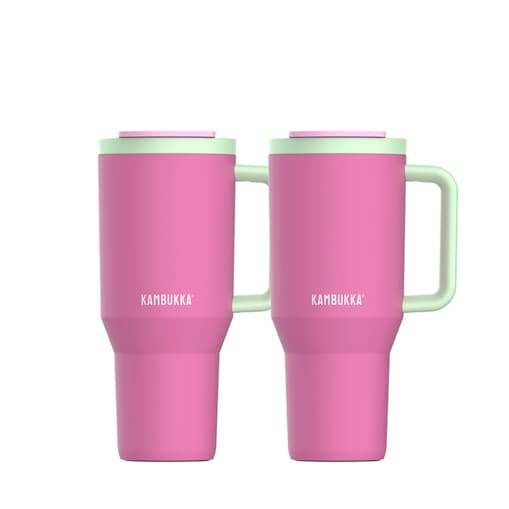 Kubek termiczny ze słomką Rio Kambukka 2x 950ml Zestaw RIO Bubble Pops