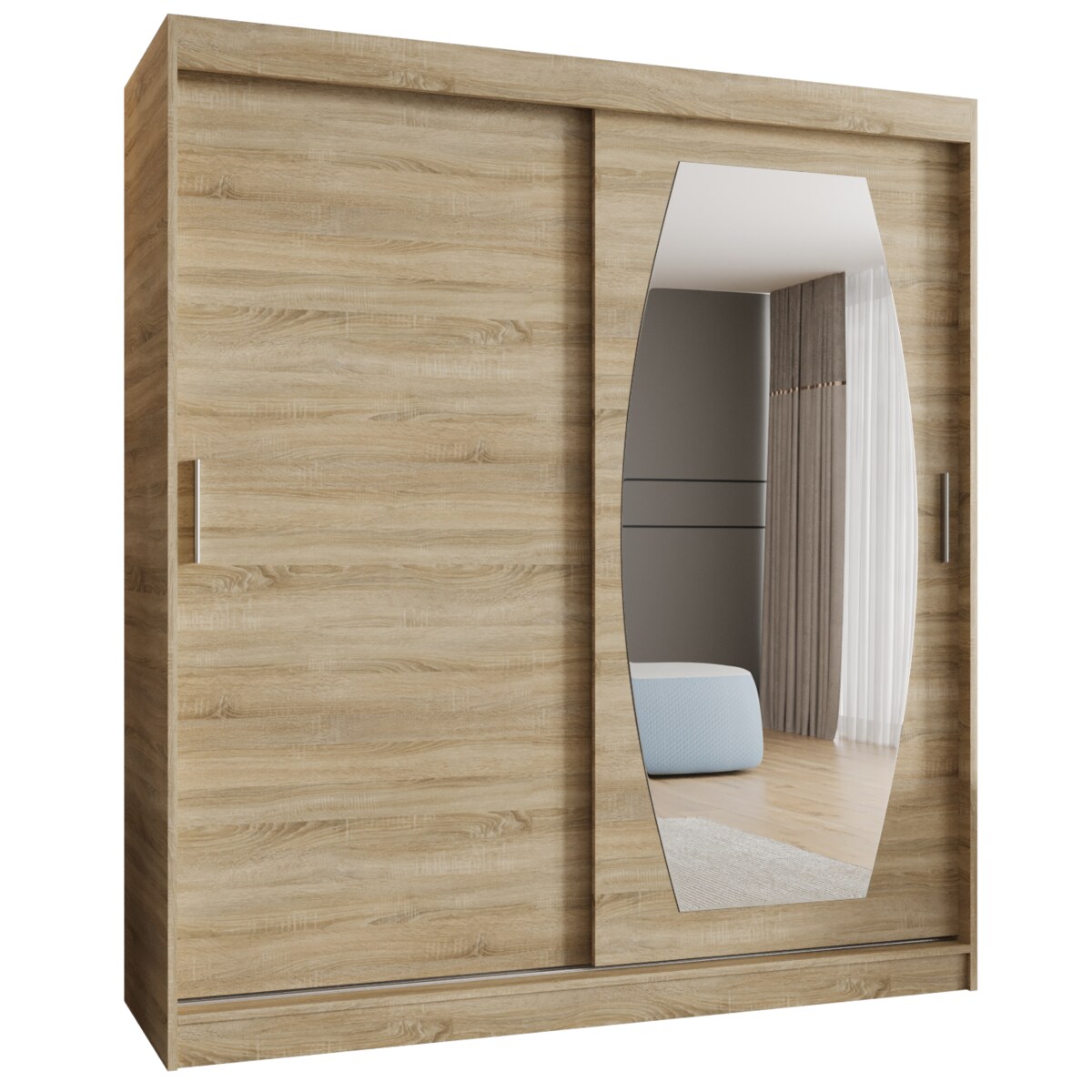 Szafa przesuwna ROSSA 180 sonoma