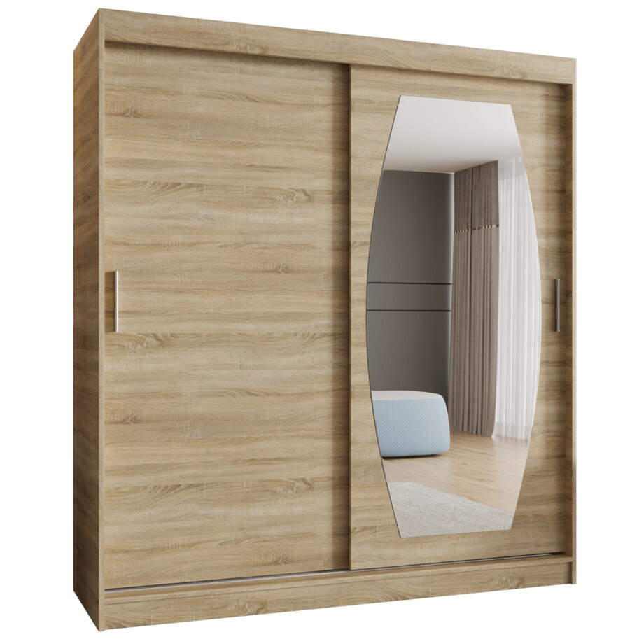 Szafa przesuwna ROSSA 180 sonoma