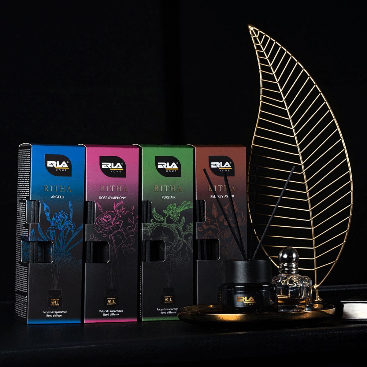 patyczki zapachowe erla ritha mix 4x100ml