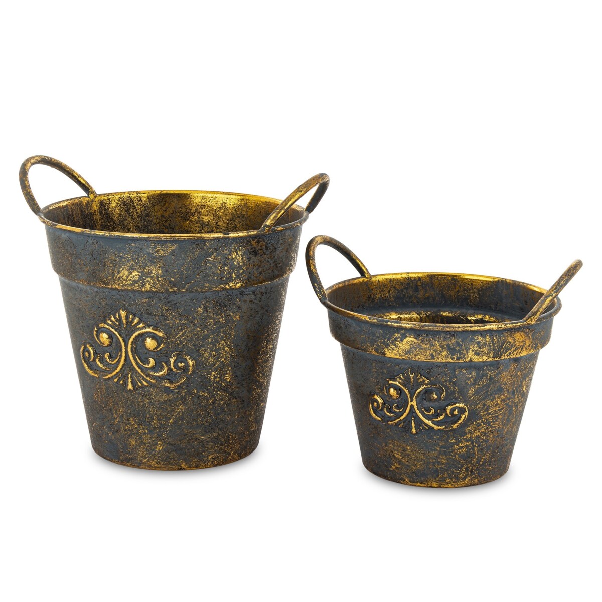 Osłonka metalowa 2 szt. 26x28x24 i 19,5x24x20,5 cm ETERO-2