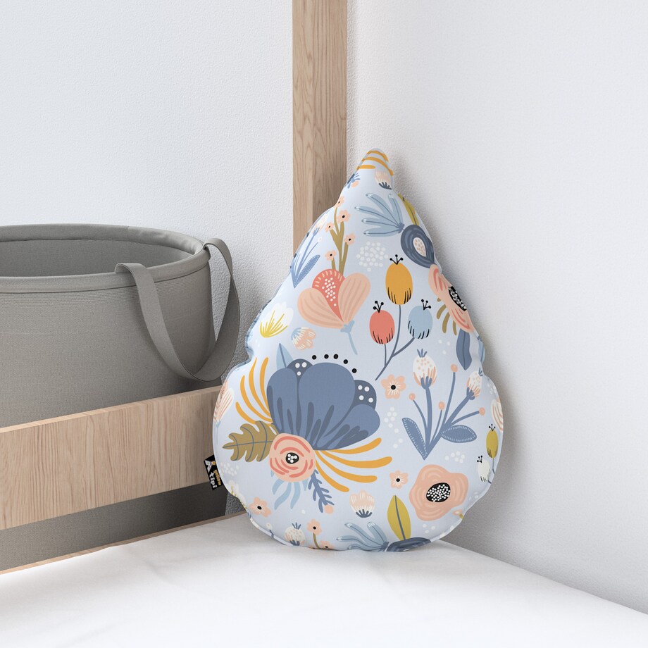 Poduszka Sweet Drop, niebieski, 55x15x35cm, Magic Collection