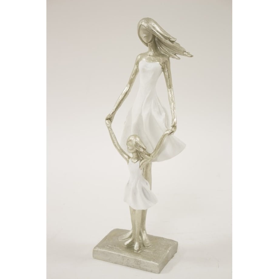 Dekoracja - figurka mamy i córki 33x11,5x7 cm FIGURINES