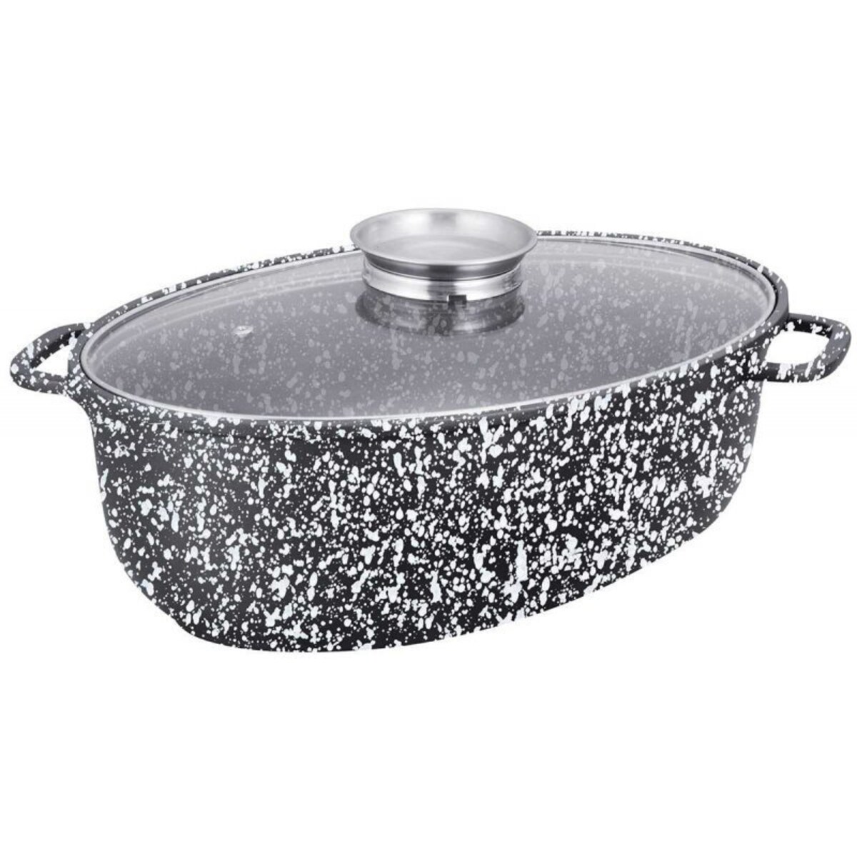 Brytfanna Ceramiczna 38Cm Z Pokrywą Klausberg Kb-7366