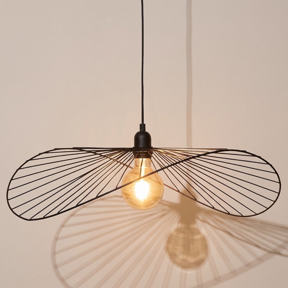 Lampa wisząca nad stół, metalowa ADELIA, Ø 58 cm