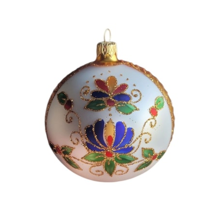 Bombka szklana 4 szt. Ø 100 mm JANIA