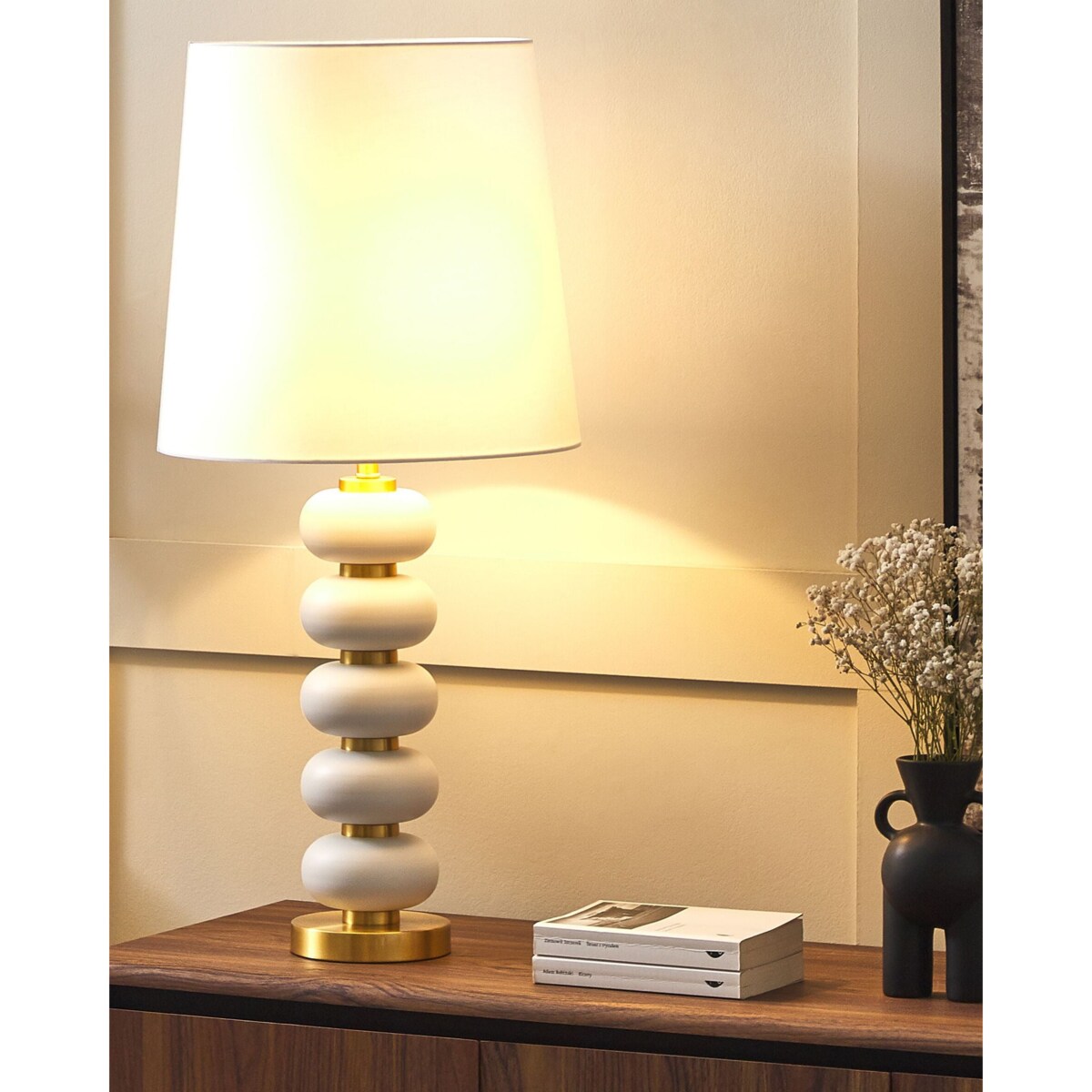 Lampa stołowa FRIO Metal Biały