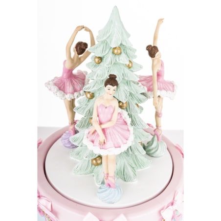 Dekoracja - karuzela LED z pozytywką 32x22,5x22,5 cm 3 BALLERINE