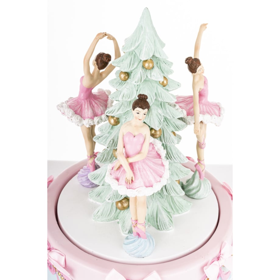 Dekoracja - karuzela LED z pozytywką 32x22,5x22,5 cm 3 BALLERINE