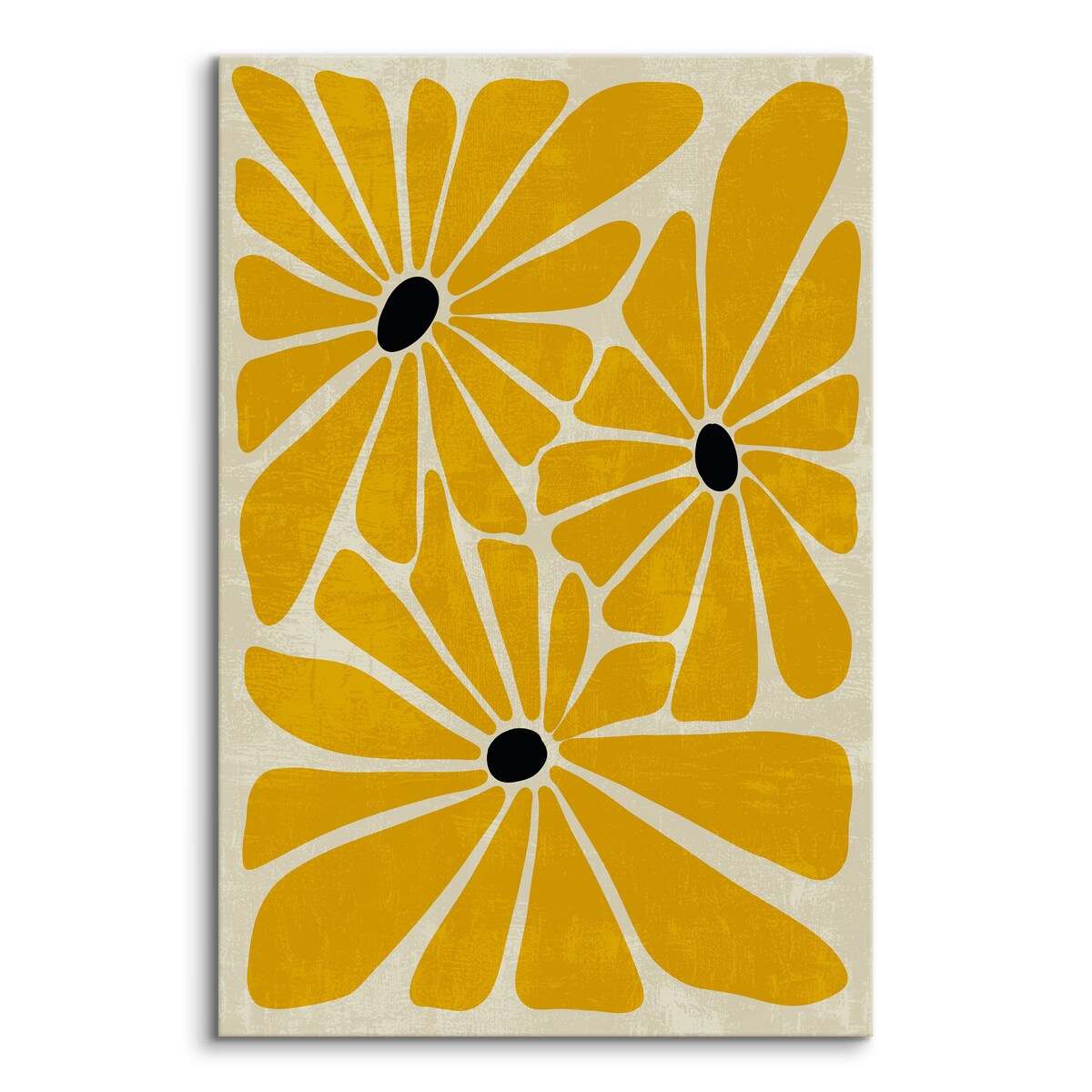 Obraz Żółte Polne Kwiaty 30x40cm