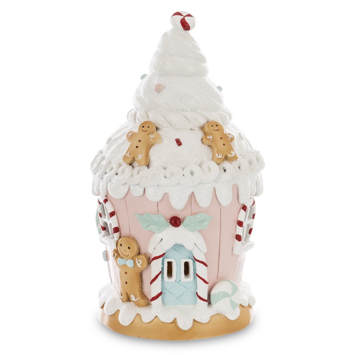 Figurka - domek MUFFIN LED 20,5x12 cm