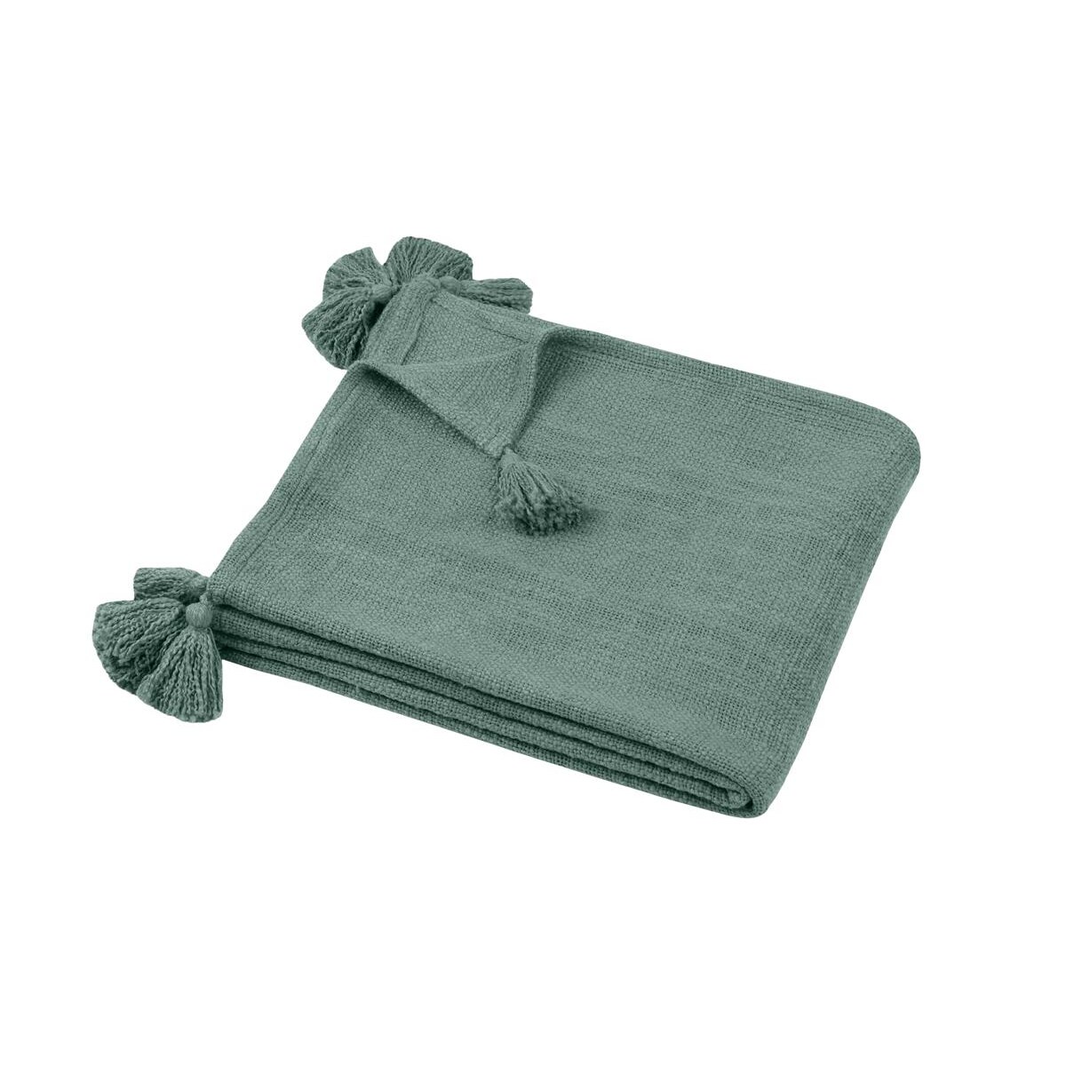 Koc bawełniany SANCHEZ z chwostami, 125 x 150 cm