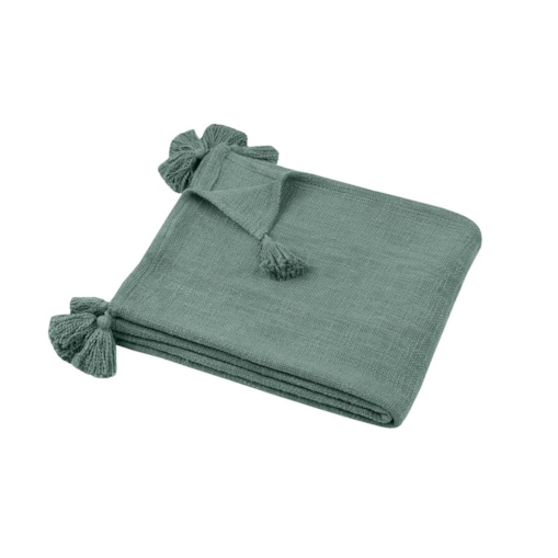 Koc bawełniany SANCHEZ z chwostami, 125 x 150 cm