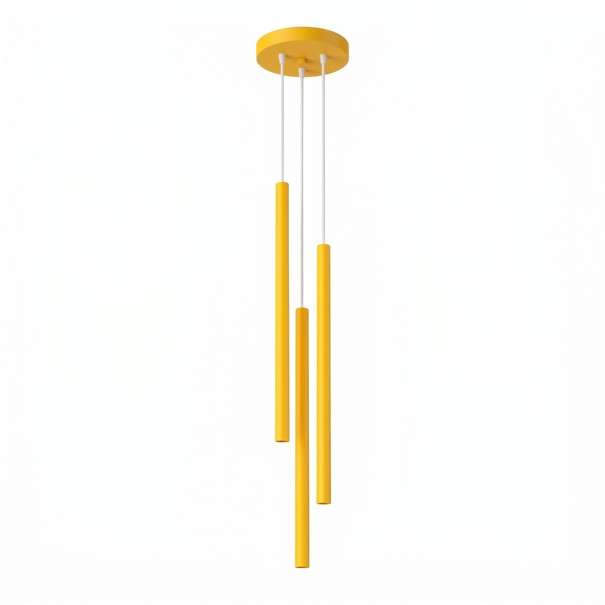 Lampa wisząca PASTELO 3P żółta