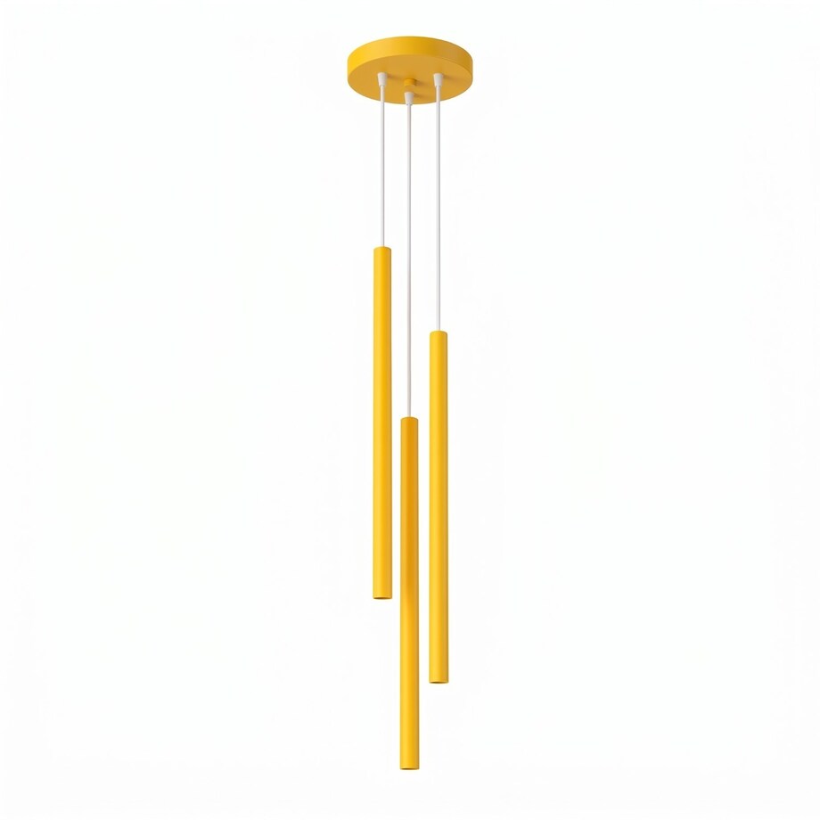 Lampa wisząca PASTELO 3P żółta