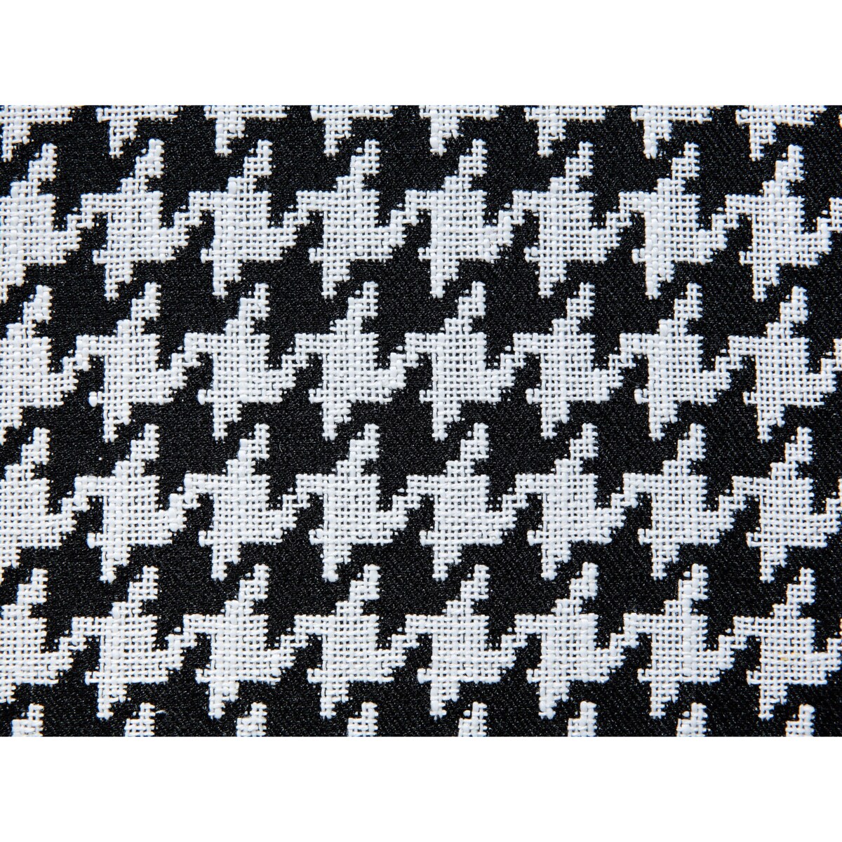 Fotel czarno-biały MOLDE