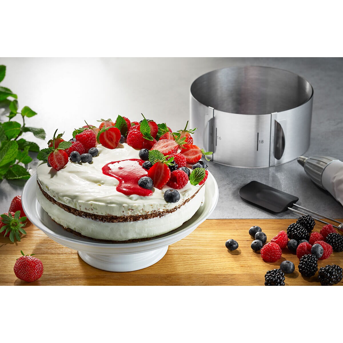 Pierścień do ciasta TONDO M