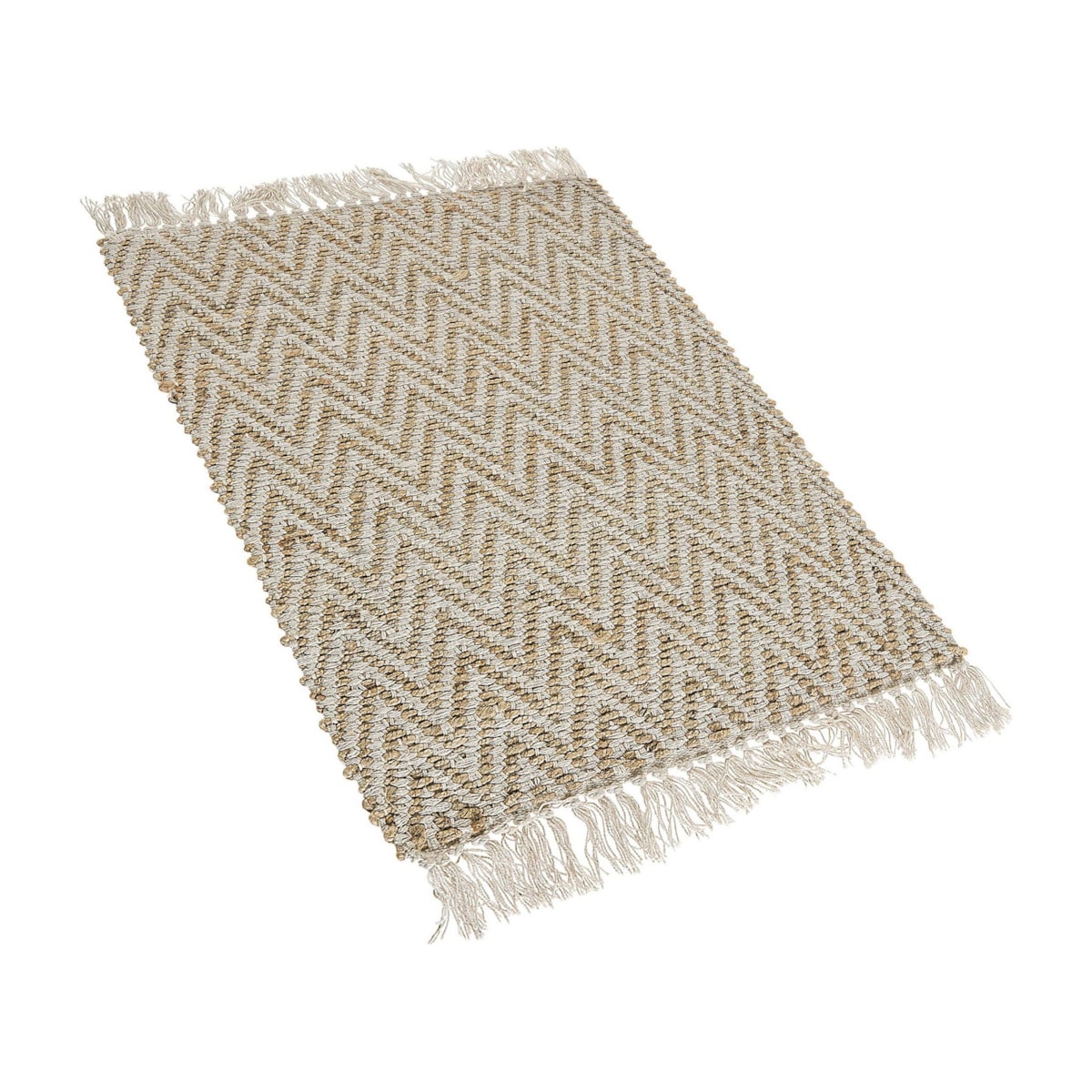 Dywan z juty 50 x 80 cm beżowy AFRIN