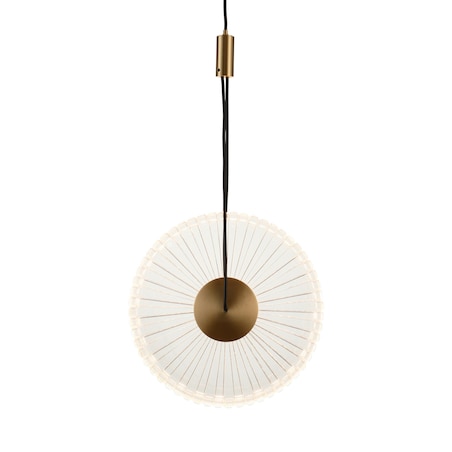 Lampa wisząca SUNBLAST - LED 20 cm, złota