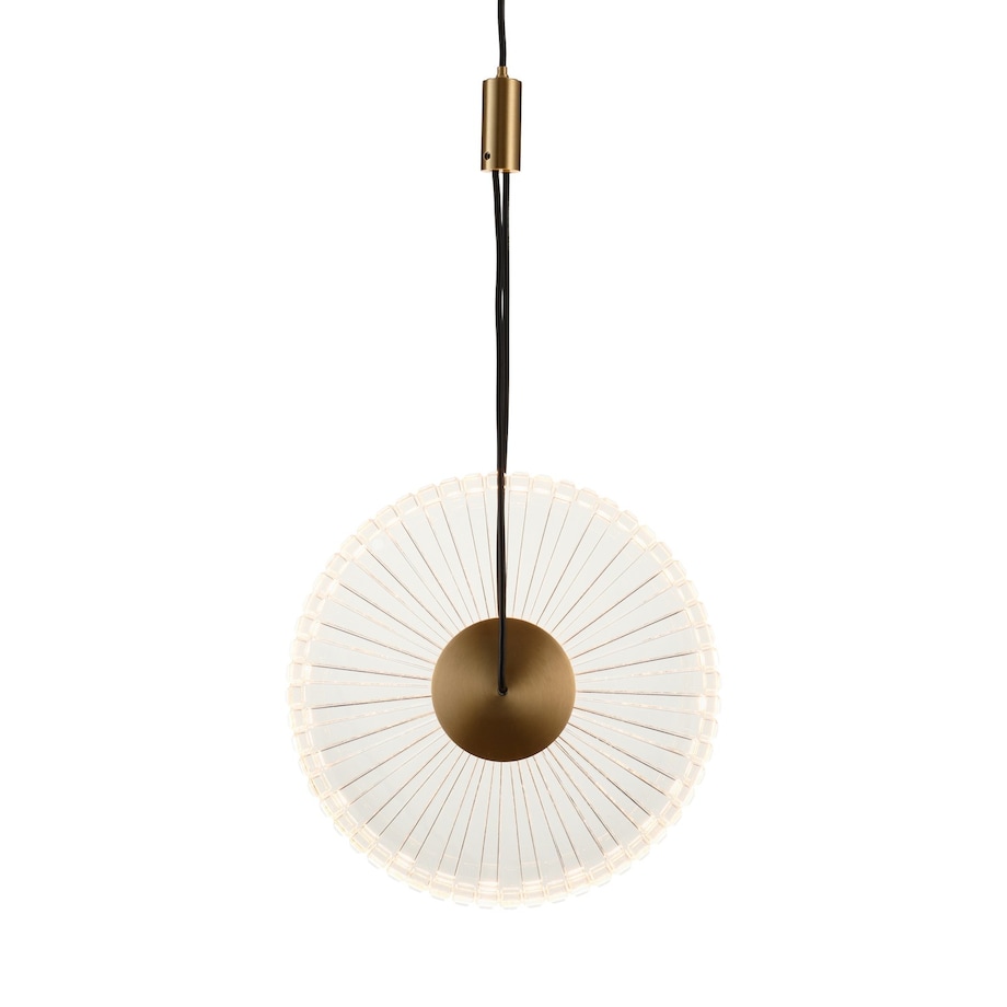 Lampa wisząca SUNBLAST - LED 20 cm, złota