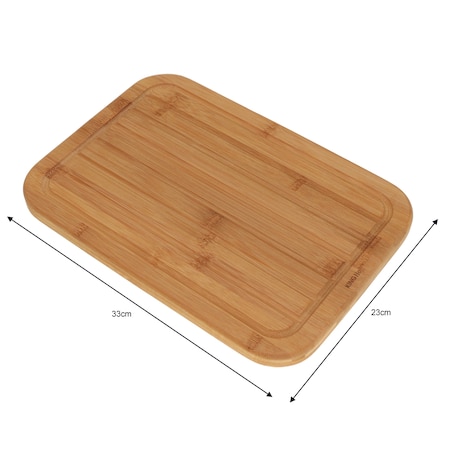 Deska do krojenia 33x23cm bambusowa KINGHOFF