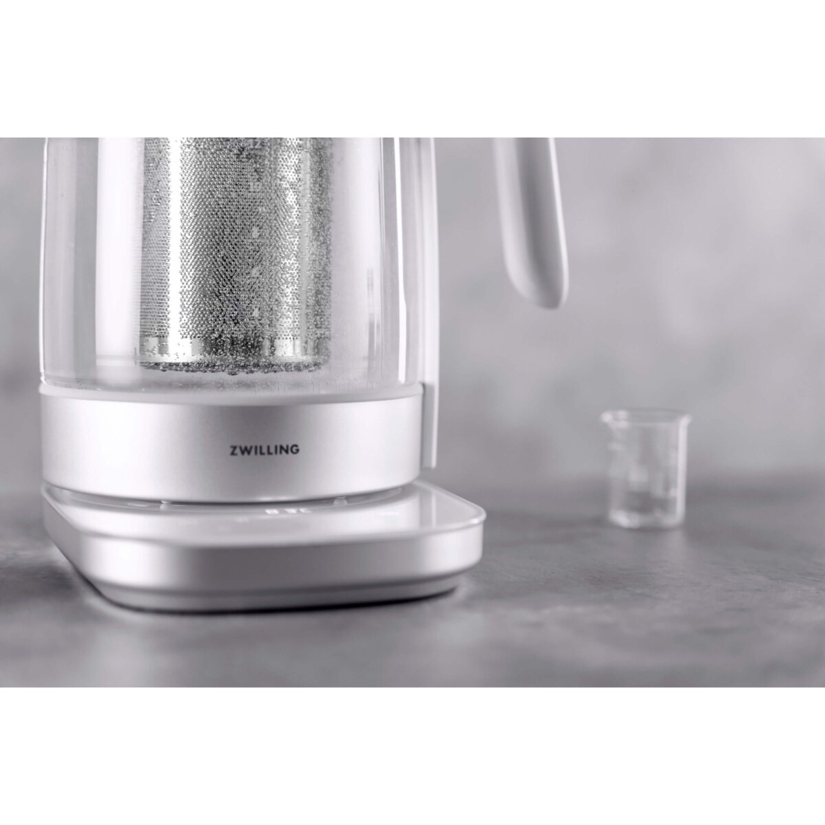 Czajnik elektryczny z wkładem do herbaty Zwilling Enfinigy - Biały, 1.7 ltr