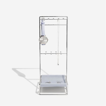 Stojak na biżuterię Stackers Scoop lawendowo-srebrny