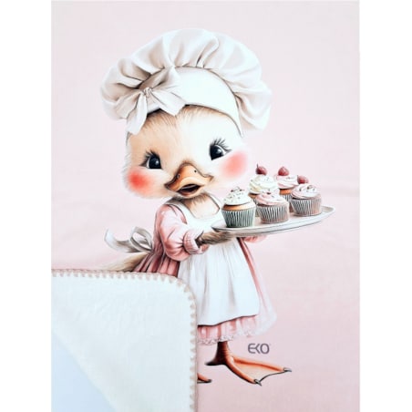 Kocyk Panelowy Muszelka KUCHARKA