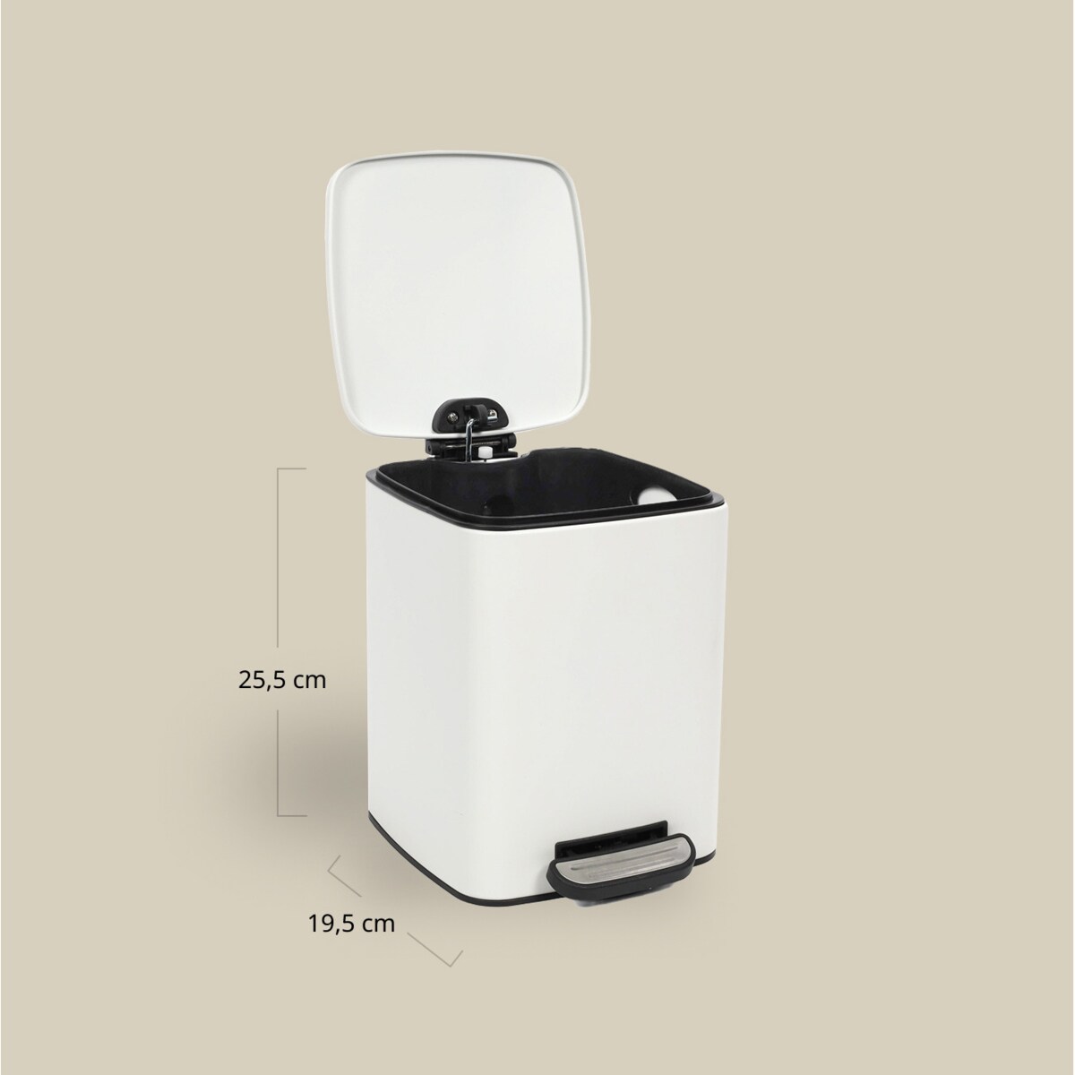 Kosz łazienkowy NATRIO, 6 l