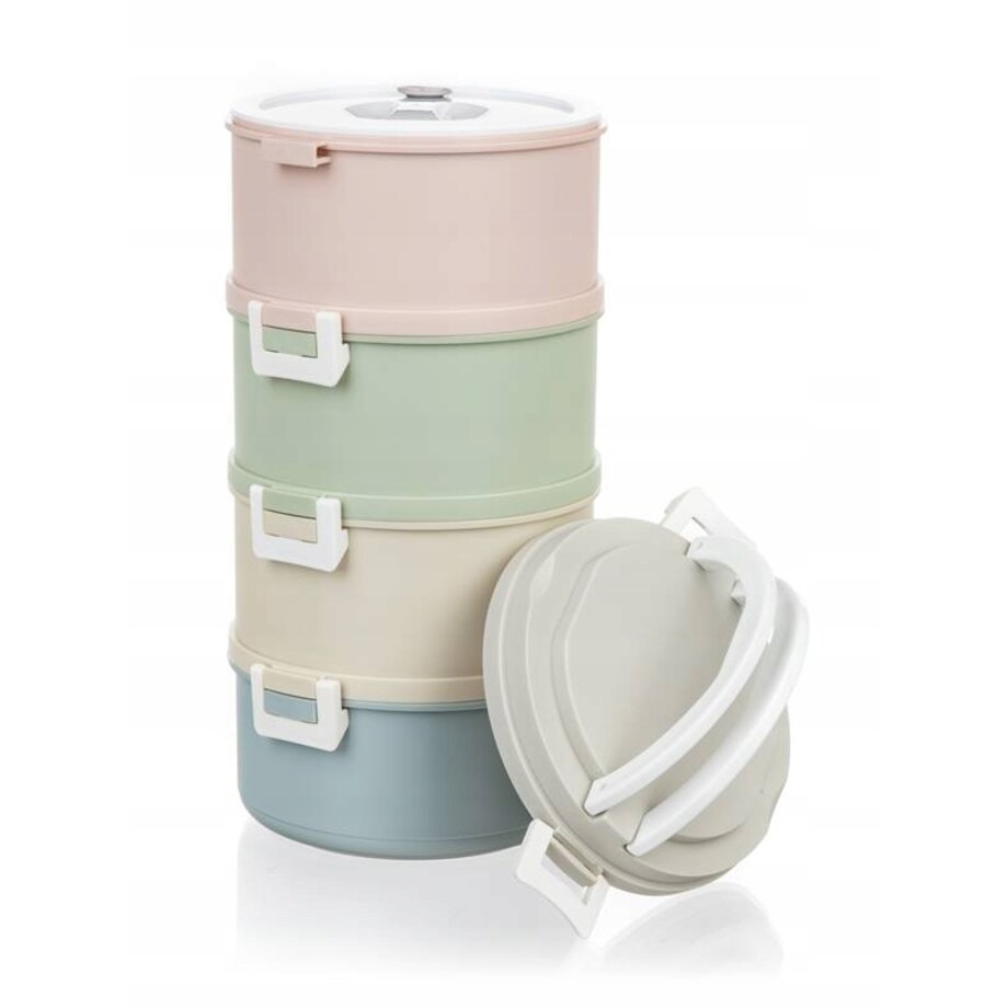 MENAŻKA POJEMNIKI na obiad jedzenie do przenoszenia piknik kemping pracy