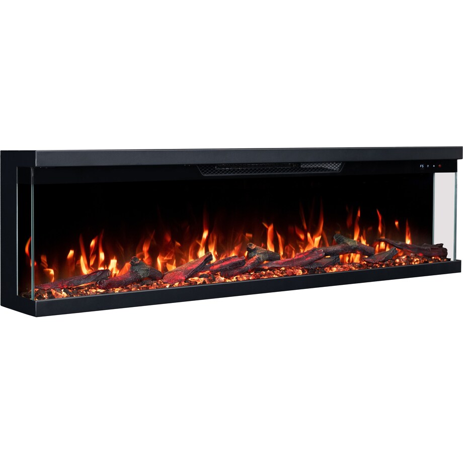 Kominek elektryczny à 3 côtés Emotion Flame Unity 152 - ścienny i do zabudowy - 152x19x36 cm - kominek LED - 900/1800 W
