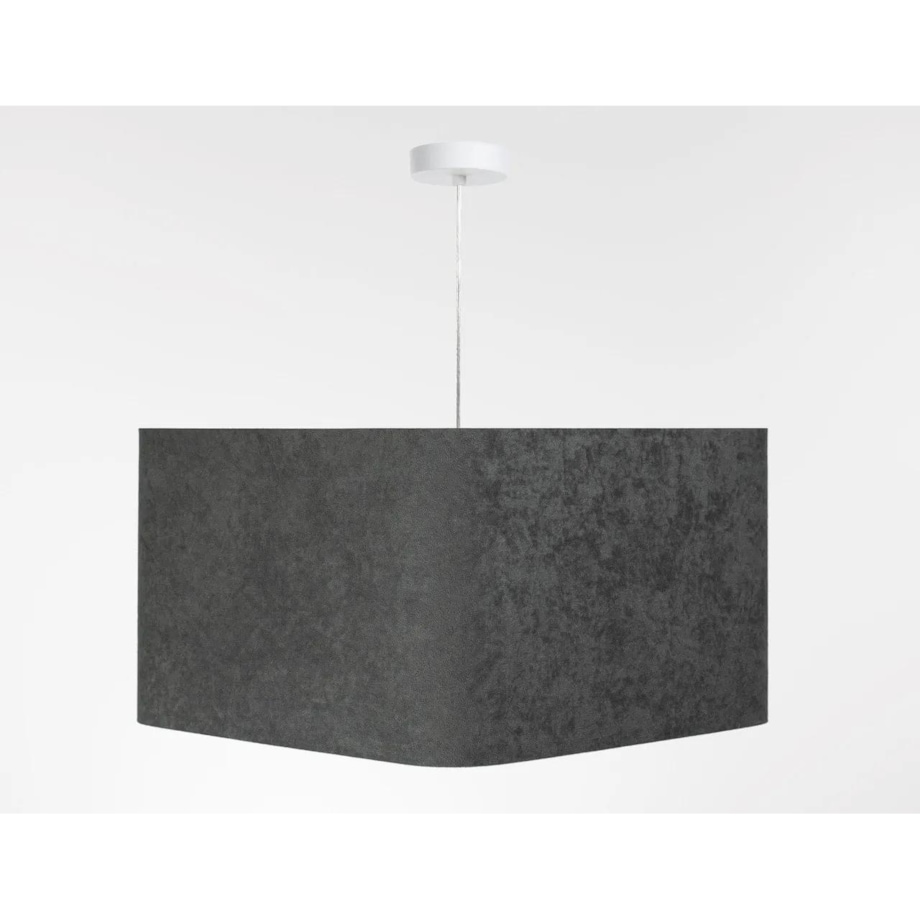 Lampa wisząca KWADRO SUE 40w25 grafitowa/złota