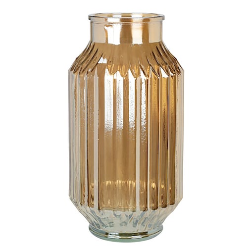 Wazon Szklany Wysoki Cylinder Dekoracyjny Na Kwiaty Ozdobny 23,5 cm