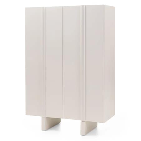 Komoda 2-drzwiowa 86x184x48 cm POPS kaszmirowa