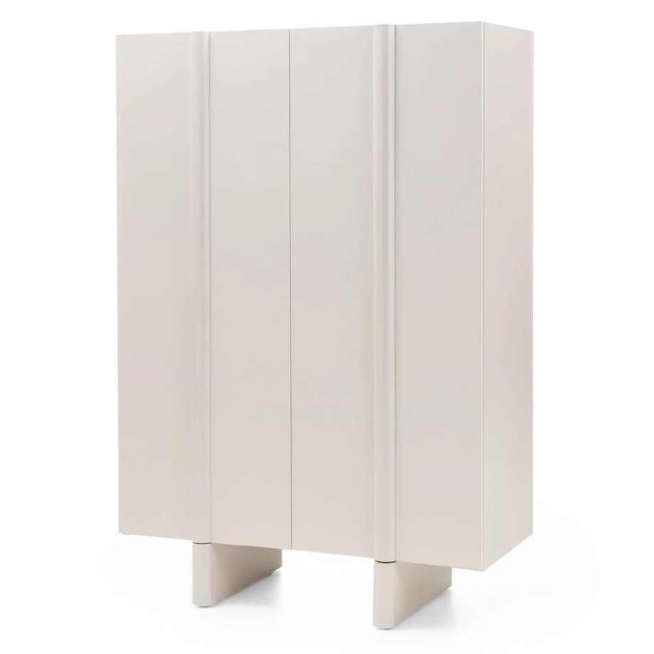 Komoda 2-drzwiowa 86x184x48 cm POPS kaszmirowa