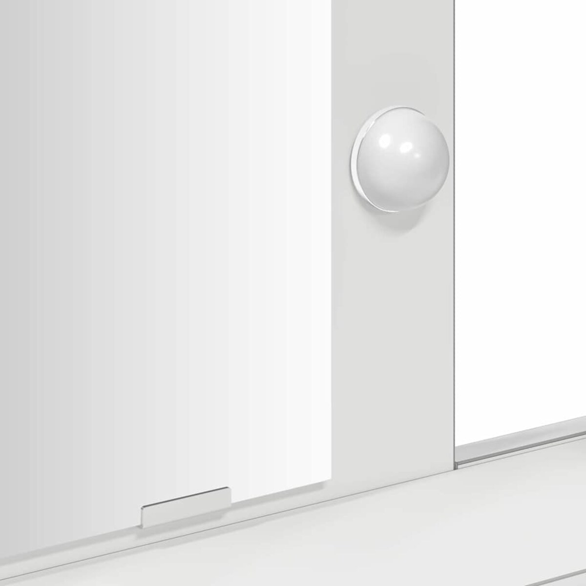 vidaXL Toaletka Biały 100 x 41 x 140 cm Materiał drewnopochodny