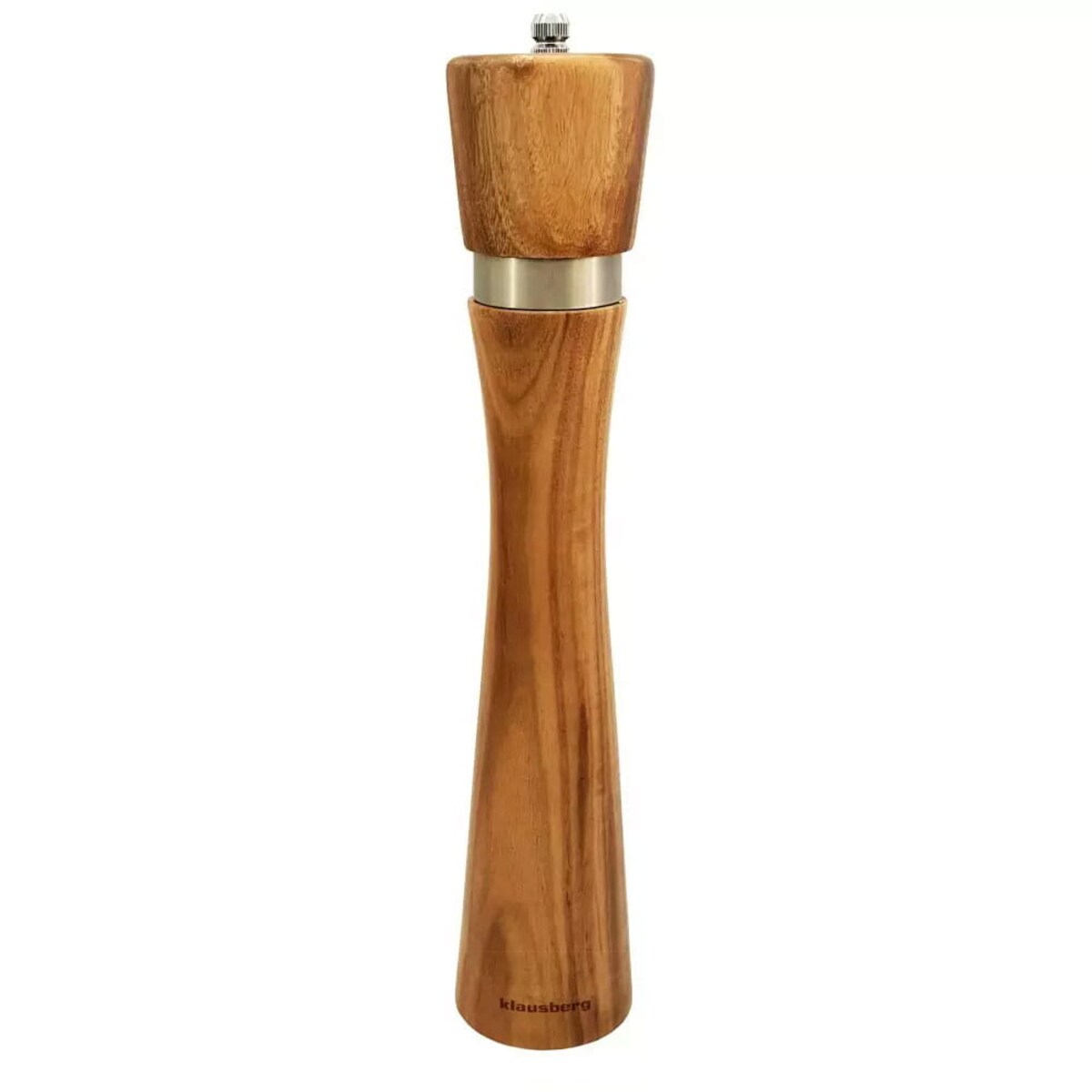 Młynek ręczny akacjowy do pieprzu 31.5cm KLAUSBERG