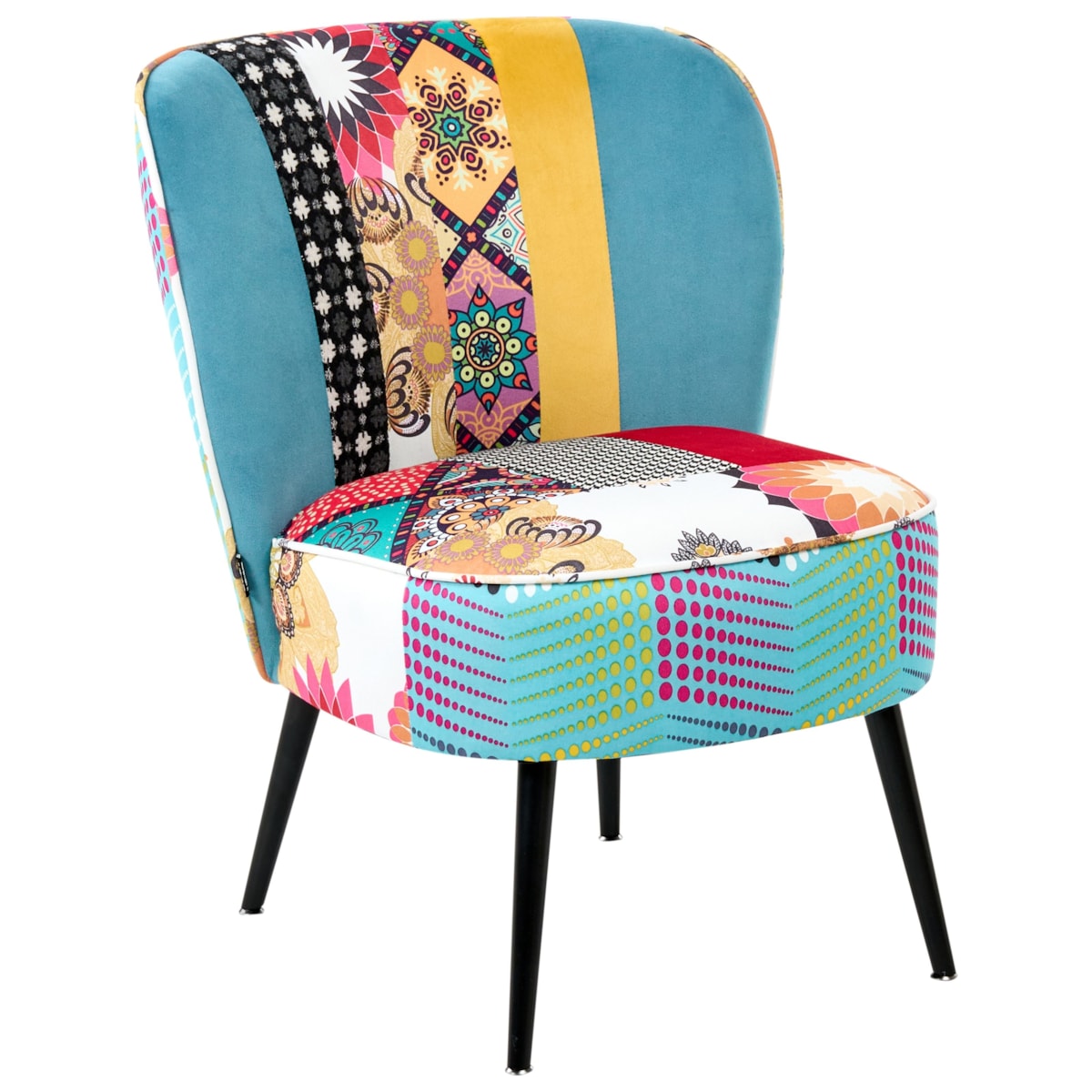 Fotel VOSS Niebieski