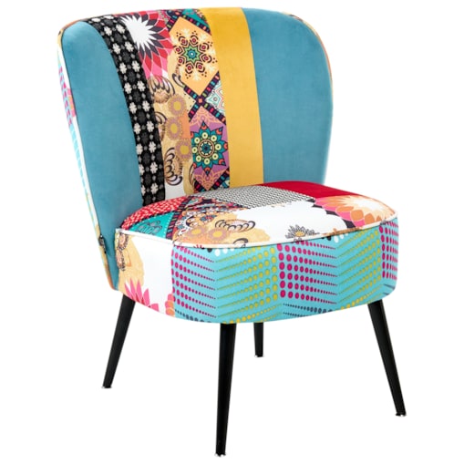 Fotel VOSS Niebieski