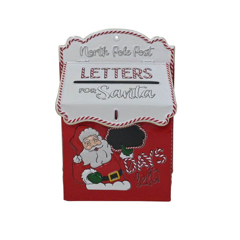 Skrzynka na listy świąteczna wisząca 26x13x35,5 cm