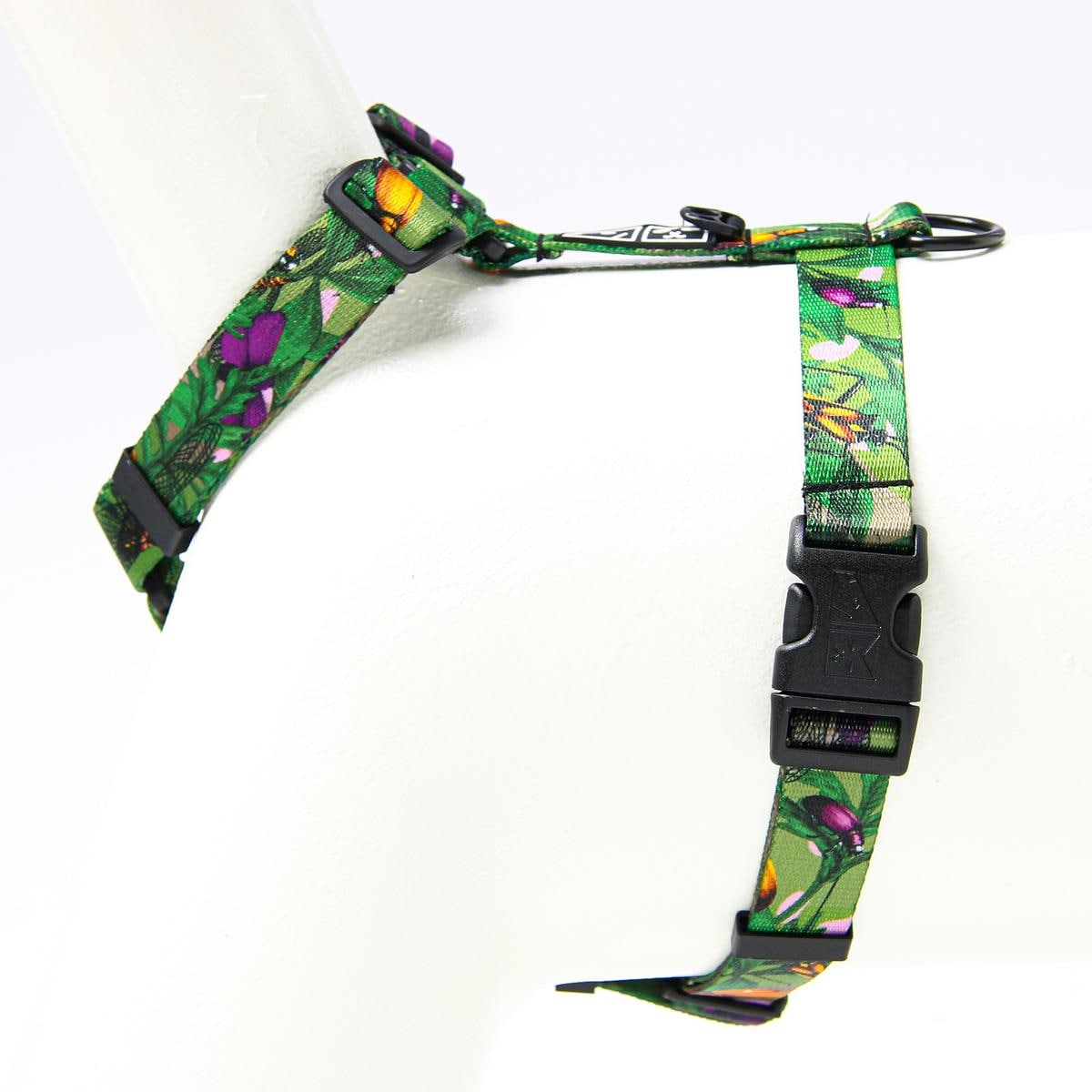 Szelki dla psa lub kota typu guard "Bug off" - Szerokość taśmy: 15mm, Rozmiar: XS