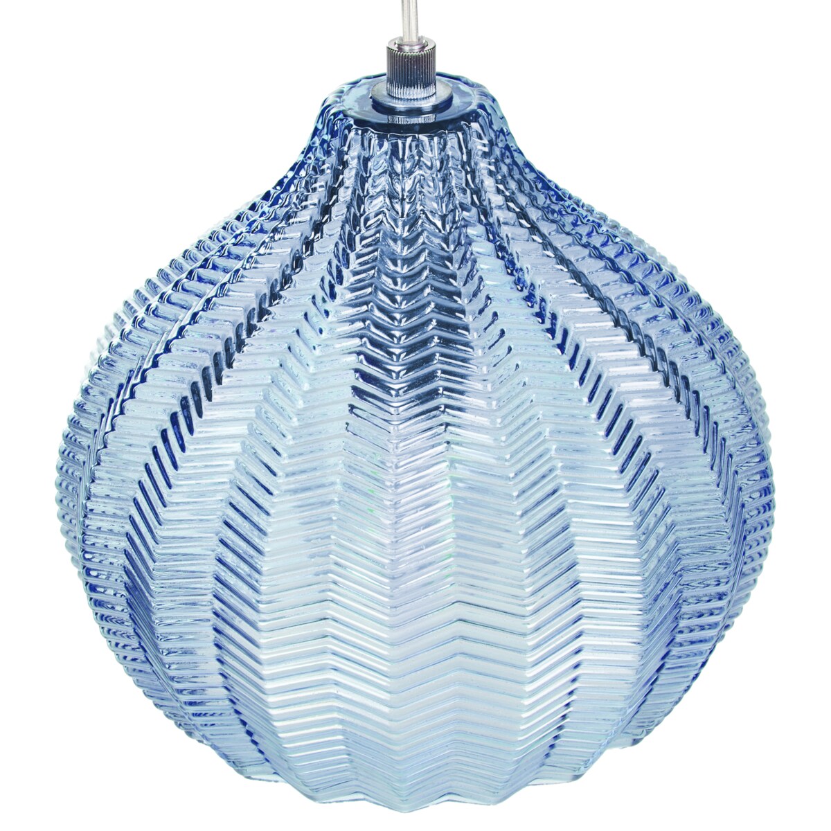 Lampa wisząca KEILA Szkło Niebieski