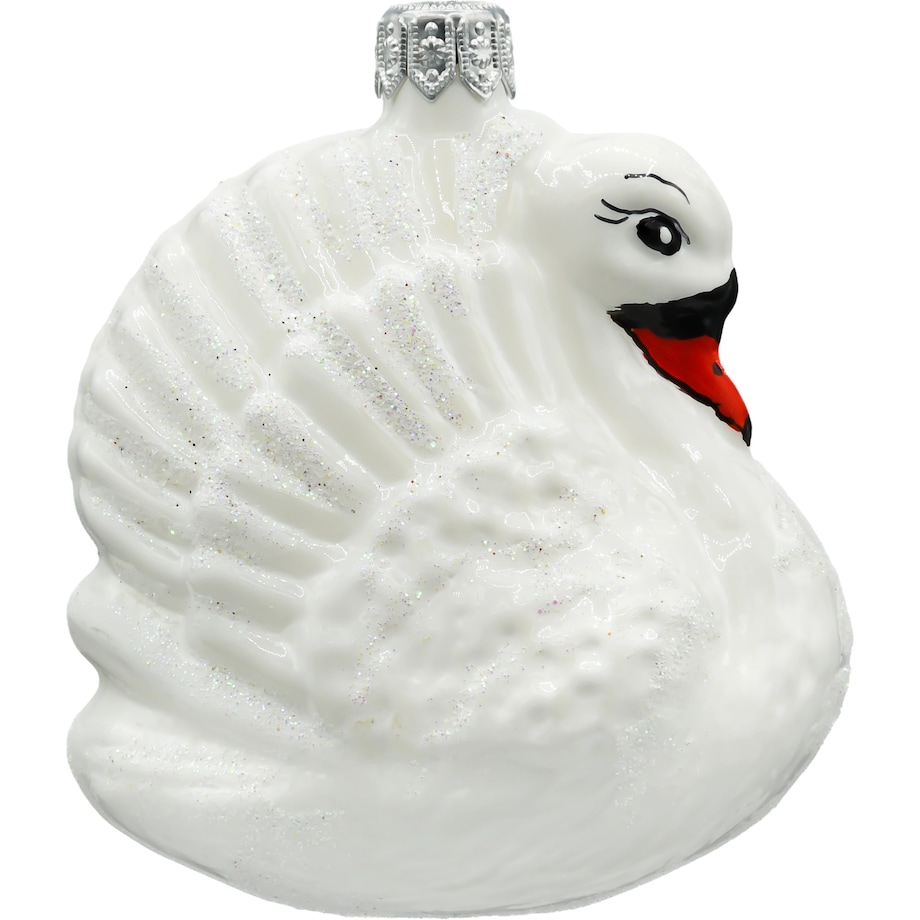 Bombka choinkowa: Majestatyczny Łabędź