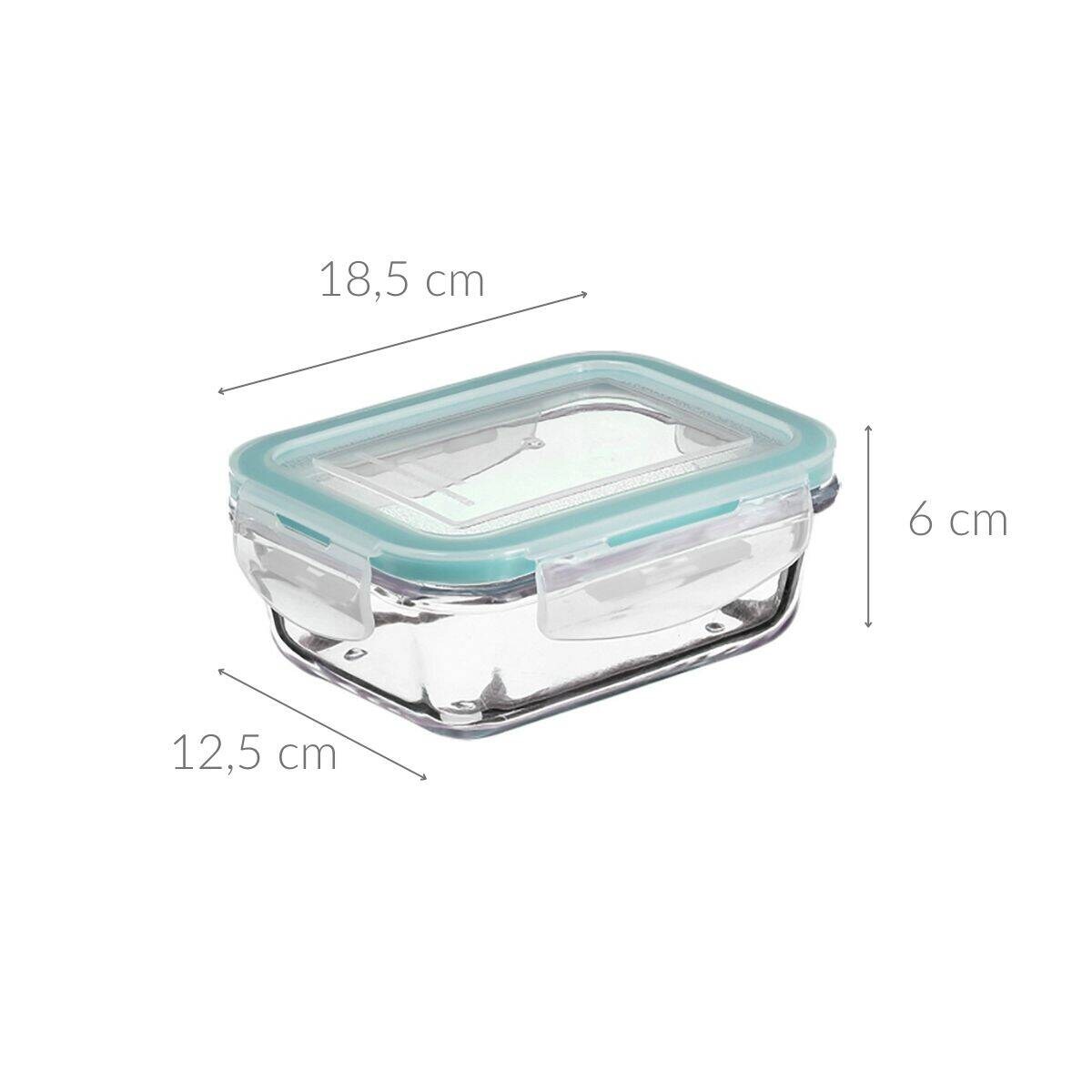 Pojemnik na żywność z hermetycznym zamknięciem, 800 ml