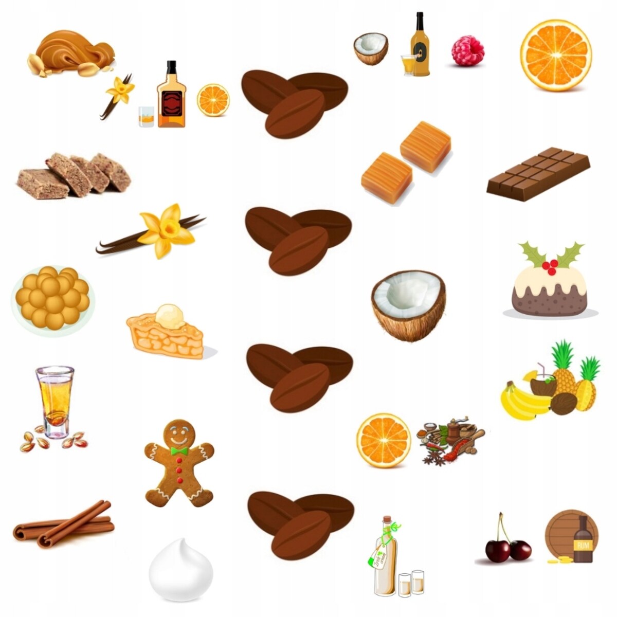 Zestaw 20 kaw smakowych dla MAMY TEŚCIOWEJ upominek gift na każdą okazje