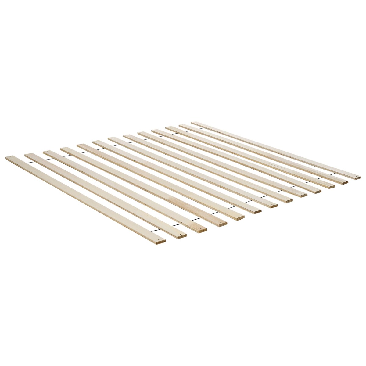 Łóżko Rattan VARZY 180 x 200 cm Brązowy