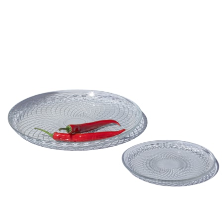 TALERZYK SZKLANY ONDINA