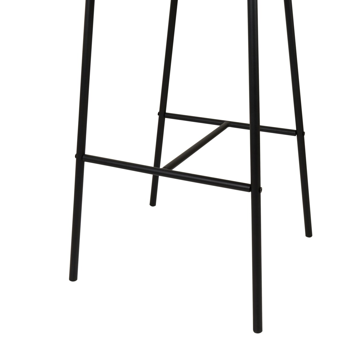 Zestaw 2 krzeseł barowych zielony KIANA